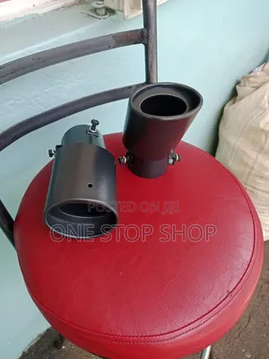 Universal Black Matte Stainless Steel Exhaust Tailpipe