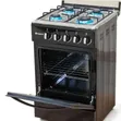 Glamstar 3 Gas + 1 Hotplate Standing Cooker 50x55cm - 2