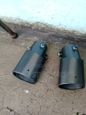 Exhaust Straight Cut Outlet Style - Brand New