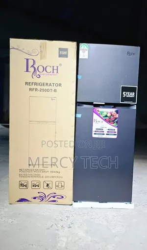 197L Roch Double Door No Frost Refrigerator