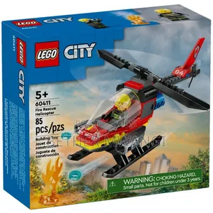 LEGO City Fire Rescue Helicopter Building Set