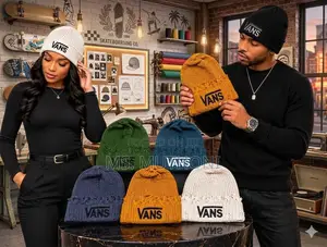 Vans Distressed Beanies