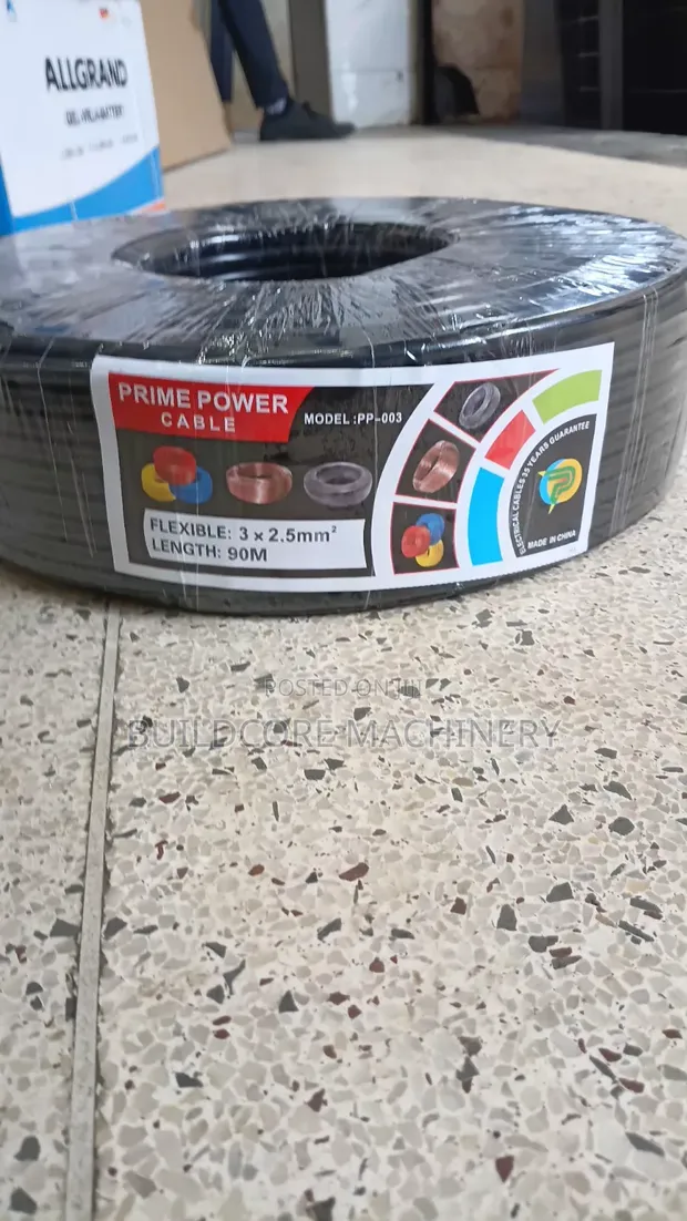 Prime Power 3 Core Flexible Cable 2.5mm 90m Pure Copper - 1