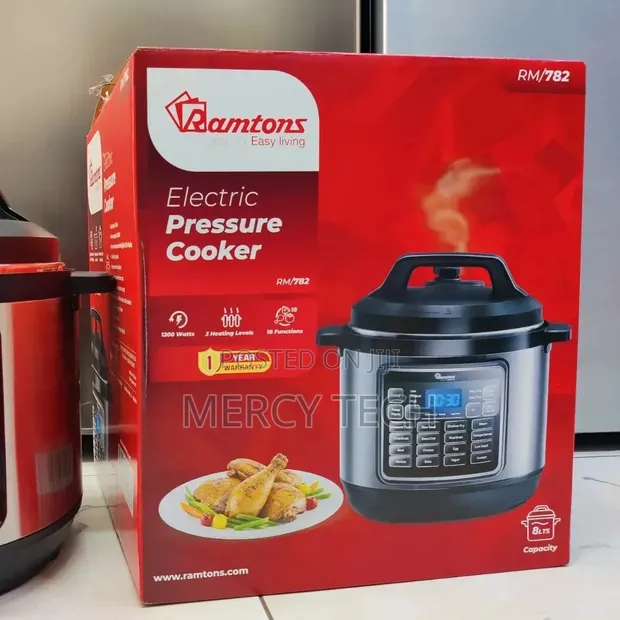 Ramtons Electric Pressure Cooker 8L RM782 (18 Functions) - 1