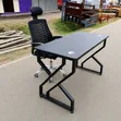 Boss Office Products Laminated Office Table & Chair Stand - 2