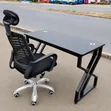 Boss Office Products Office Table & Chair Set - Black - 1
