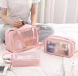3-in-1 Transparent Makeup Organizer Bag - 4