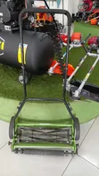 Manual Reel Type Hand Push Lawnmower 16" - 2