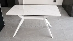 Brand New Rectangular Marble Dining Table