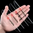 Durable Waterproof PVC Film Stickers for Door Handle & Bowl - 1