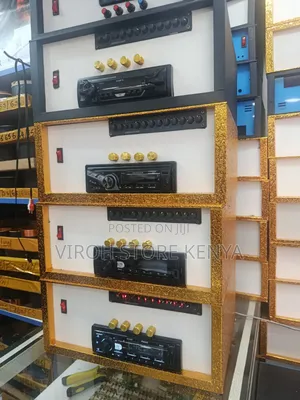 Amplifier Juakali na Boschman Equaliser & Kenwood Radio