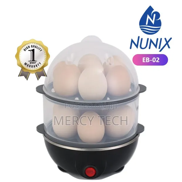 Nunix Egg Boiler EB02 - Trei Mbili, Mayai 12 - 1