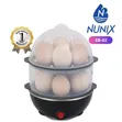 Nunix Egg Boiler EB02 - Trei Mbili, Mayai 12 - 1