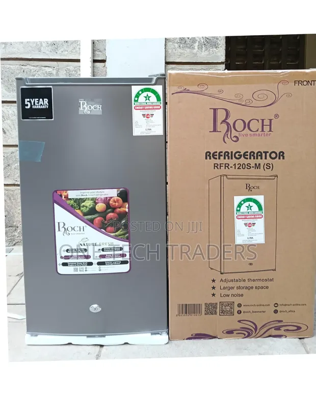 Roch Fridge Mlango Mmoja 90 Litres - 1