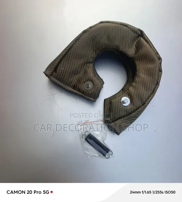 Turbo Fiber Blanket for Reducing Under Hood Temperatures - 1