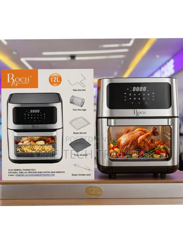Roch 12 Litre Digital Air Fryer with Grill - 1
