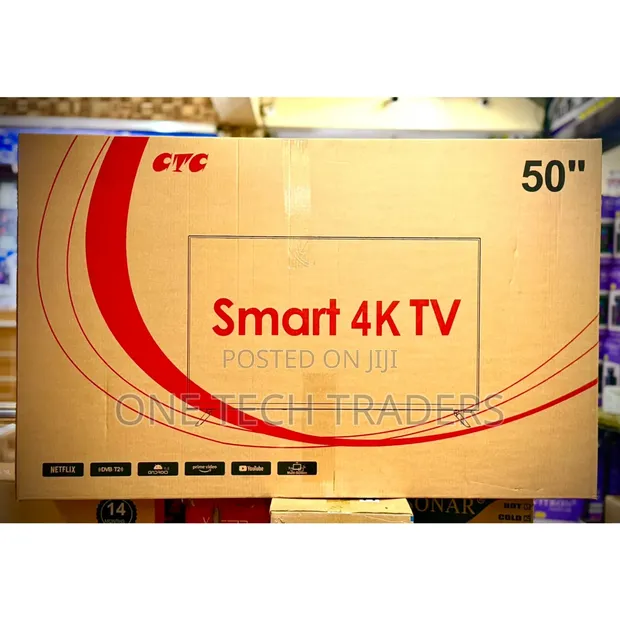 CTC 50" Smart 4K UHD TV – Frameless - 1