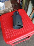 Universal Car Exhaust Tail Muffler Tip - Matte Black - 2