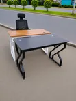 Boss Office Products Metallic Office Table - 1