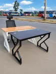 Boss Office Products Meza ya Kisasa ya Ofisi na Msingi wa Metali - 1