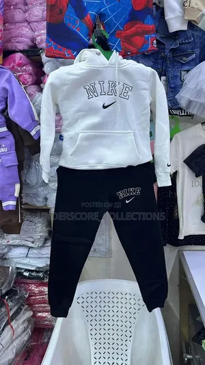 Nike Tracksuit ya Fleece - Kijivu Mwepesi