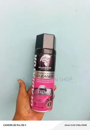 Car Sticker & Pitch Cleaner - Removes Tar, Bugs, Grease