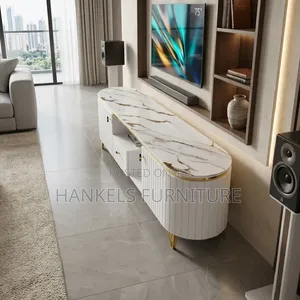 Modern TV Stand with Storage