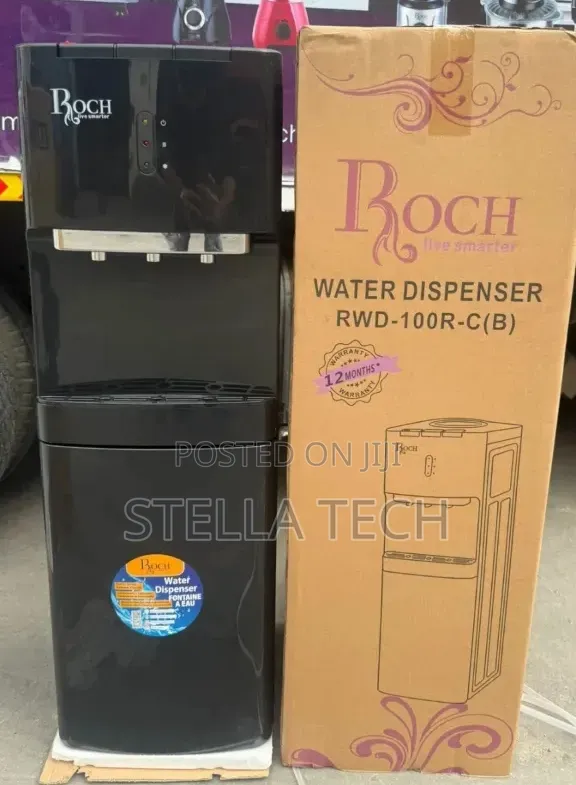 ROCH 3 Taps Water Dispenser with Compressor - 1