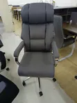 High-Back Grey Executive Chair - Modern & Professional - 2