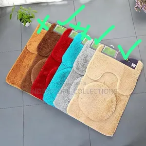 3-in-1 Fluffy Toilet Mats