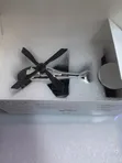 Car Air Freshener Helicopter - Solar Powered Rotating - 3