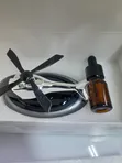 Car Air Freshener Helicopter - Solar Powered Rotating - 4