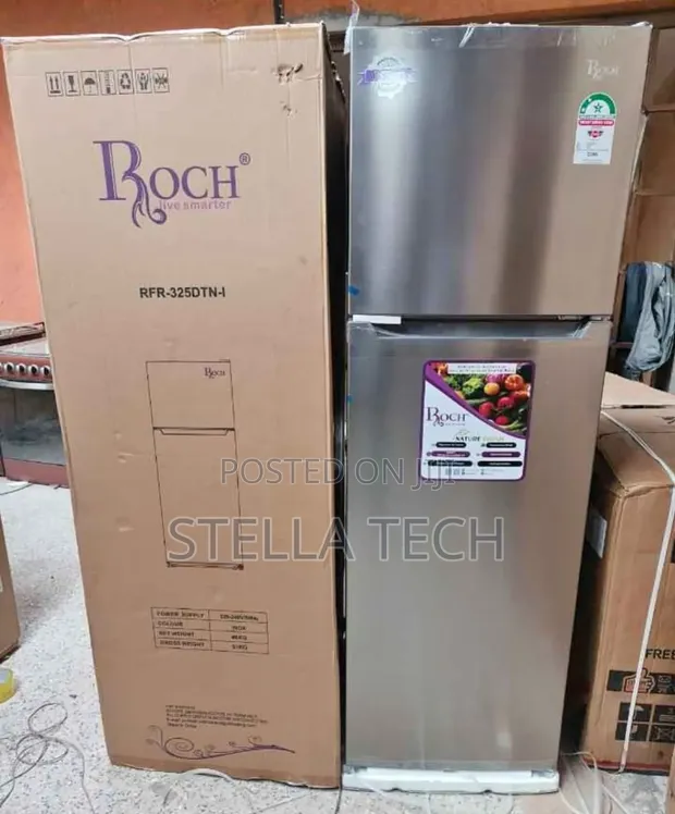 255L Roch RFR-325-DT-I No Frost Double Door Refrigerator - 1