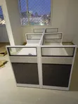 4-Way Imported Workstation - Modern Shared Office Desk - 2