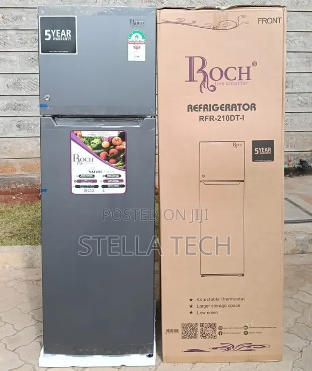 Roch RFR-210-DT-I 2 Door Refrigerator (168 Litres) - 1