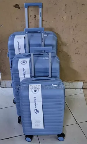 Unbreakable PP Suitcase Set - 3 Pieces