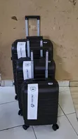 Black 3-Piece Suitcase Set - Size 4 - 2