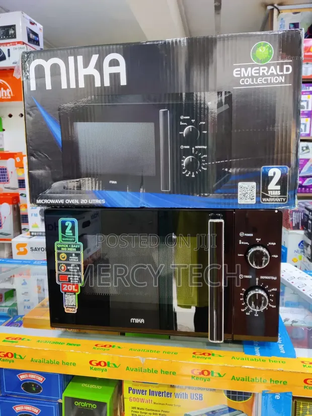 Mika 20L Manual Microwave - White - 1