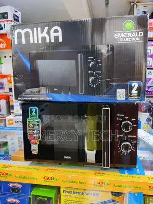 Mika 20L Manual Microwave - White
