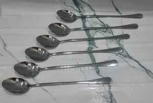 Boyuan Stainless Steel Long Tea Spoons - Set of 6
