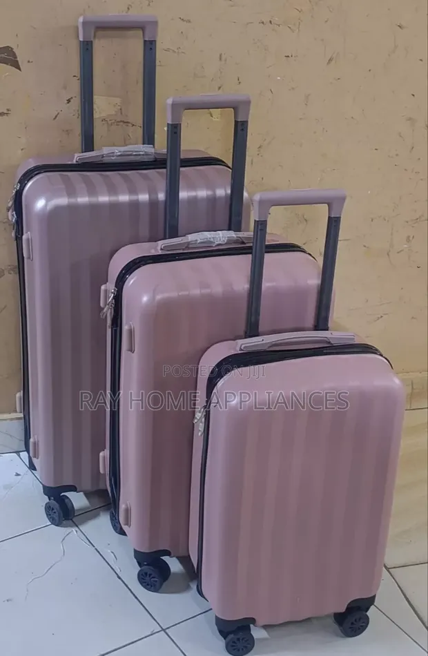 3-in-1 Suitcase ya Kifahari ya Fibre - Saizi 4 - 1