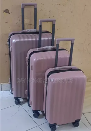 3-in-1 Suitcase ya Kifahari ya Fibre - Saizi 4