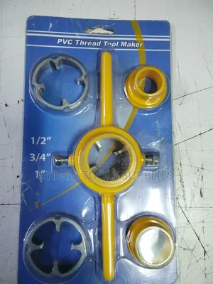 Mtengeneza Thread wa Bomba la PVC - 1/2", 3/4", 1"