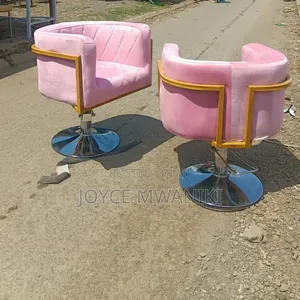 Modern Salon Chair with Hydraulic Lift