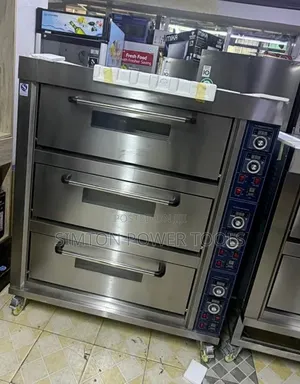 Euromax EO-36 Commercial Electric Oven - 3 Decks, 6 Trays