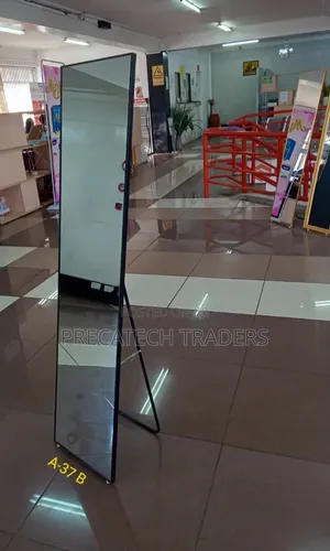 Full Length Standing Mirror - Stylish Black Frame
