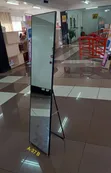 Full Length Standing Mirror - Stylish Black Frame - 2