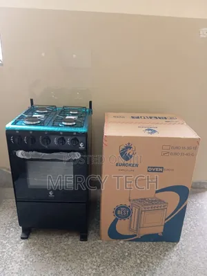 Euroken 50x55cm All Gas Standing Cooker