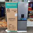 Hisense 292L Double Door Fridge - No Frost, Bottom Freezer - 1