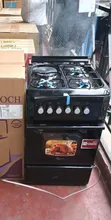 Black Roch 50x55 Gas & Electric Standing Cooker - 1